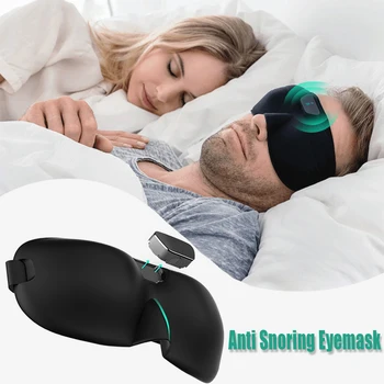 Умные устройства и решения против Храпа для мужчин и женщин, улучшающие сон, Подзарядка Bluetooth-Фиксатора, Маска для глаз, монитор сна