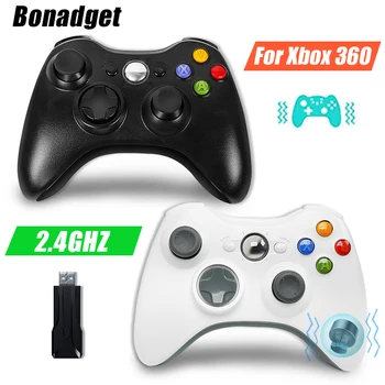Беспроводной игровой контроллер Bonadget для Xbox360 + 2.4GH Геймпад Джойстик для ПК Microsoft Windows 7, 8, 10