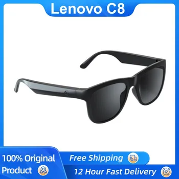 Lenovo Lecoo C8 Смарт-Очки Гарнитура Беспроводная Bluetooth 5.0 Солнцезащитные Очки Спортивные Наушники На открытом Воздухе Музыкальные Анти-Синие Очки