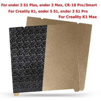K1 Max Sheet PEO Для Creality K1 Max pei Монтажная Пластина С Двухсторонним стальным листом Для модернизации теплового ложа Ender-3 S1 Pro Ender-5 S1 CR10