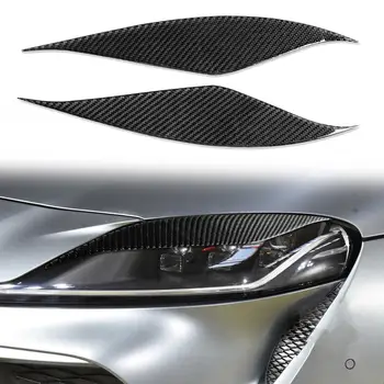 2x Накладка на веко передней фары автомобиля для Toyota для Supra A90 2019-2022