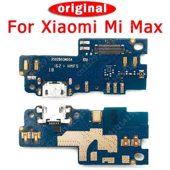 Оригинальный Для Xiaomi Mi Max Порт Зарядки Плата Зарядного Устройства Разъем Dork USB Штекер Печатная плата Ленточный Гибкий Кабель Для Mi Max Запасные Части