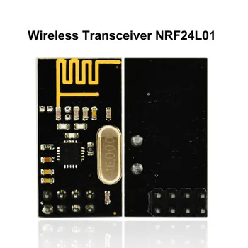 Модуль беспроводного приемопередатчика NRF24L01 2,4 ГГц-черный для Arduino