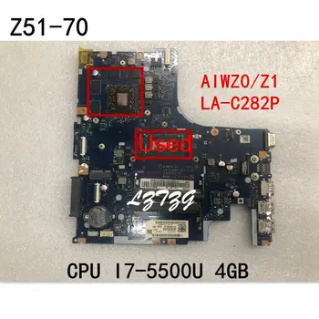 Используется для материнской платы ноутбука Lenovo Z51-70 LA-C282P CPU I7-5500U 4GB FRU 5B20J23649