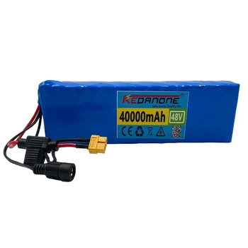 Bafang-batería de iones de litio para bicicleta eléctrica, Kit de conversión de bicicleta de 48v, 20Ah, 28Ah, 40Ah, 58Ah18650, 1