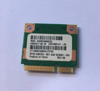 Оптовая продажа Беспроводной карты wlan для HP TPN-Q110 G6-2328TX Q68C Q72C RT5390 Half Mini PCI-E 802.11 B/g/n 300 Мбит/с SPS: 630703-001