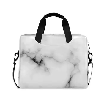 Дорожная сумка для ноутбука 14 15,6 16 Дюймов, Водонепроницаемый чехол для ноутбука, сумка через плечо для Macbook Air Pro, Мраморная сумка, Портфель