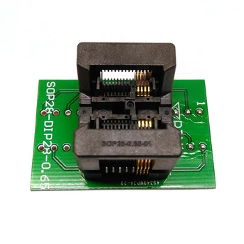 Разъем адаптера SSOP8 (28) -0,65 для микросхем видео-аудиоинтерфейса DIP20 и DIP8 Ots8 (28) -0,65-01