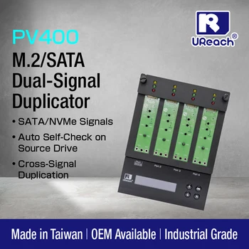 Док-станция для жесткого диска UReach PV400 M.2 NVMe/SATA HDD SSD копировальный аппарат для удаления данных