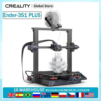 Ender 3S1/Ender 3 S1 PRO/Ender 3S1 PLUS Creality 3D Принтер Sprite с двойной Передачей Прямого экструдера 4,3-дюймовый 32-битный Бесшумный