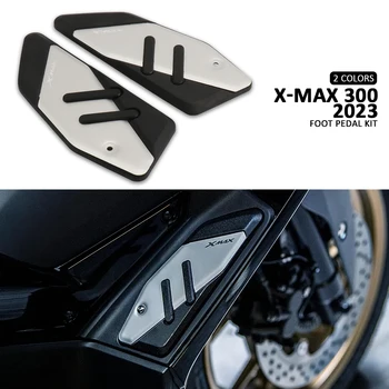 Для YAMAHA X-MAX 125 250 300 400 2017-2023 Аксессуары Для Мотоциклов Подставка Для Ног Педаль Подножка Пластина Шаг Подножка XMAX300