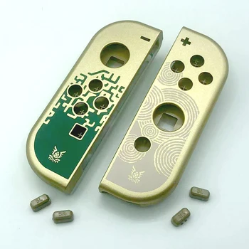 Для Nintendo Switch/OLED Joy-Con Сменный Корпус Чехол для ремонта DIY Запчасти для Zelda Tears of The Kingdom Лимитированная серия