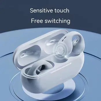 Беспроводные спортивные наушники Bluetooth 5.3, зажим для ушей