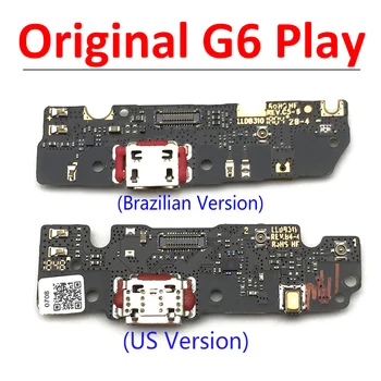 Оригинал для Motorola moto G6 play USB-док-станция, порт для зарядки, гибкий кабель, USB-зарядное устройство, гибкий кабель, запчасти для ремонта