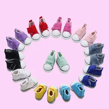 Парусиновая обувь для куклы BJD, обувь для куклы, 6 очков, обувь для куклы 1/6, 5 см