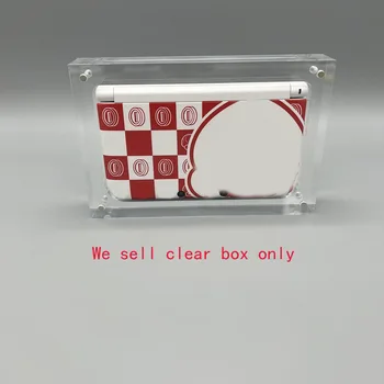 Прозрачная Акриловая коробка для хранения консоли с магнитной крышкой для 3DSLL с магнитной крышкой
