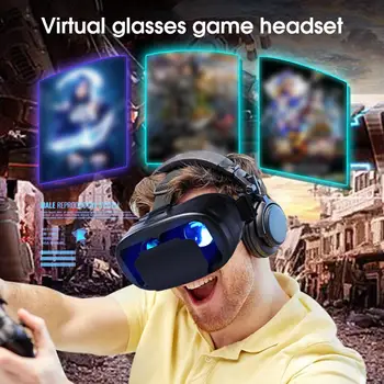 VR-гарнитура, отличное погружение, ABS, Мобильные игры, Очки VR-гарнитуры для семьи