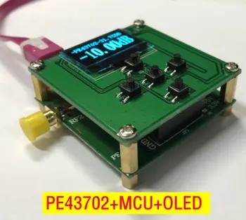 PE43702 + MCU + OLED 9K-4GHz 0,25 дБ 31,75 дБ Цифровой модуль радиочастотного аттенюатора