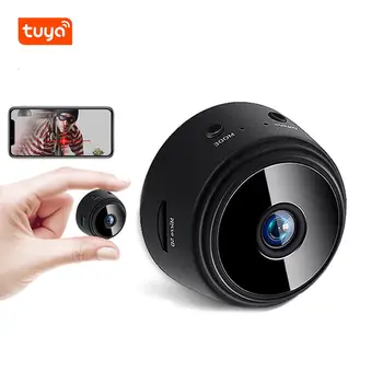 A9 1080P Tuya Мини IP-камера WIFI Безопасности Домашнее Видеонаблюдение Беспроводная камера безопасности в помещении