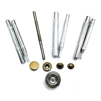 Инструменты для установки Защелкивающейся застежки 10 мм 12,5 мм 15 мм Формы для изготовления пряжек Ручной Инструмент для пуговиц