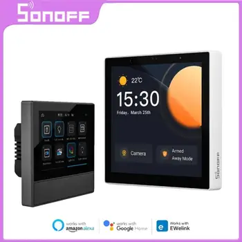 SONOFF NSPanel Pro, Умный настенный выключатель Wi-Fi, умный переключатель дисплея термостата, дистанционное управление С Ewelink Alexa Google Home