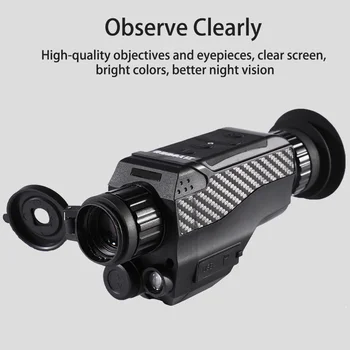 DT18 Новый монокуляр ночного видения Камера HD инфракрасный 8-кратный цифровой зум Открытый Дневной ночной телескоп двойного назначения для охоты в темноте