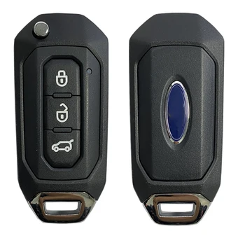 CN018101 Оригинальный 3-Кнопочный Откидной ключ Для 2020 Ford Tourneo На Заказ с Дистанционным Управлением Частотой 434 МГц 47 Чип FCCID MC19-15K601-AA
