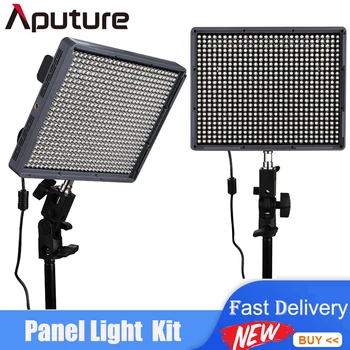 Aputure Amaran HR672W Panel LED Video Light CRI95 + Освещение для Фотосъемки Заполняющий свет для Видеокамер DSLR Без батареи