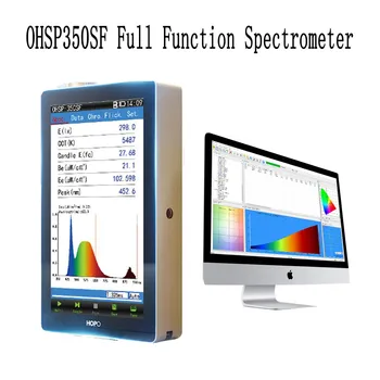 Полнофункциональный спектрометр OHSP350SF, измеритель Par Ppfd, а также тест на синий свет и мерцание