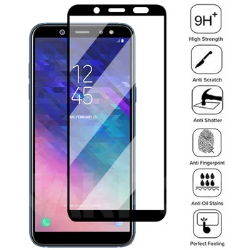 9D Закаленное Стекло Для Samsung Galaxy A5 A7 A9 J2 J3 J7 J8 2018 Стекло A6 A8 J4 J6 Plus 2018 A10 A30 A50 A70 Защитная пленка для экрана