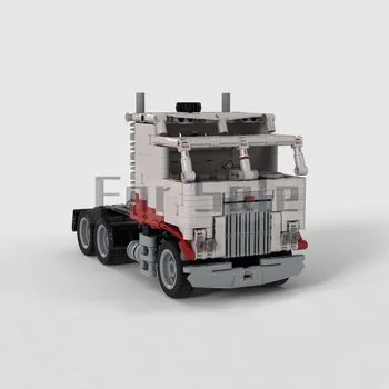 MOC-30068 Kenworth K100 Truck от TSmarf Строительный блок Модель Сращенная Игрушка-головоломка Детский подарок