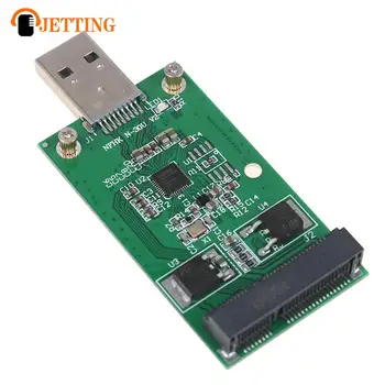 1 шт. адаптер Mini USB 3.0 для PCIE mSATA, внешний SSD-накопитель PCBA Conveter, карта