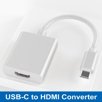 USB3.1 Type C в HD-MI 4K 60Hz Кабельный адаптер для мужчин и женщин Конвертер USB 3.1 Type C в USB-концентратор для зарядки Кабельный адаптер Конвертер