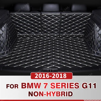 Автоматический Коврик с полным покрытием багажника для BMW 7 серии, Негибридный G11 2016 2017 2018, автомобильный коврик для багажника, Аксессуары для защиты интерьера