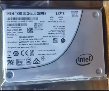 Розничная коробка для intel DC Series S4600 240 Г 480 Г 960 Г 1,92 ТБ 2,5 дюйма 6 Гб/сек. 3D1 TLC Твердый Sata SSD Корпоративный сервер/жесткий диск для ПК