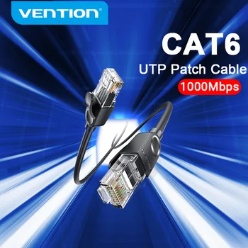 Vention Cat6 Ethernet Кабель 1000 Мбит/с UTP RJ45 Сетевой Патч-Корд для ПК Маршрутизатор Модем PS4/5 Xbox Игровой RJ 45 Интернет LAN Кабель