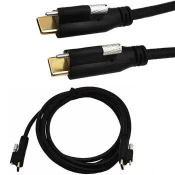 Разъем USB 3.1 Type-C для передачи данных от разъема USB-C к разъему USB-C с винтовым кабелем 0,3 м 0,6 м 1,0 м 2,0 м