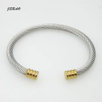 JSBAO, Новый модный браслет, высококачественный Модный Женский браслет из нержавеющей стали, Ювелирные изделия, Позолоченные и посеребренные браслеты-манжеты