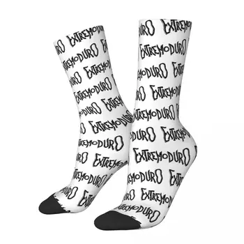 Чулки EXTREMODURO (3) R214 премиум-класса, лучше продаются эластичные носки с юмористическим графическим контрастом цвета