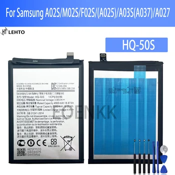 100% Оригинальный аккумулятор HQ-50S для Samsung A03S (A037)/A027 для замены телефона Bateria