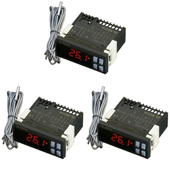 ГОРЯЧАЯ ПРОДАЖА 3X LILYTECH ZL-6231A, Контроллер инкубатора, Термостат с многофункциональным таймером, Равный STC-1000 или W1209 + TM618N