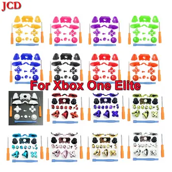 JCD Новый Сменный Бампер LB RB Триггерные Кнопки Запчасти Для Xbox One Elite S Контроллер Игровые Аксессуары с Отверткой T8 T6