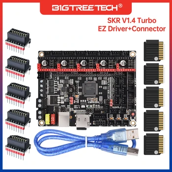 BIGTREETECH BTT SKR V1.4 Turbo 32 Разрядная материнская плата EZ5160 Pro Drive VS SKR2 SKR MINI E3 V3.0 Обновление платы управления для 3D-принтера