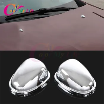Color My Life ABS Хромированная автомобильная насадка для распыления воды, крышка стеклоочистителя, наклейки с блестками для Peugeot 2008 2014 2015 2016 2017 Аксессуары