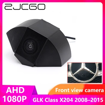 ZJCGO AHD CVBS 1080P 170 ° Автомобильная Парковочная камера с ЛОГОТИПОМ Спереди для Mercedes Benz GLK Class X204 GLK280 GLK300 GLK350 2008 ~ 2015