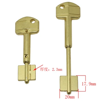 Лучшее качество YP522 Заготовки для ключей от домашней двери Слесарные принадлежности Пустой ключ 2 шт./лот