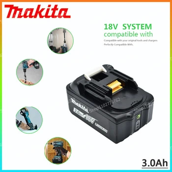 3.0Ah 18 В Оригинальный Makita 3000 мАч BL1830 BL1815 BL1860 BL1840 194205-3 Литий-ионный Аккумулятор, Сменный Аккумулятор для электроинструмента