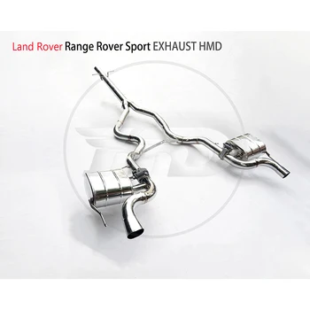 Выпускной Коллектор Водосточной Трубы для Гибридной Версии Range Rover Sport 2020-up Автоматическая Замена Электронного Клапана Автомобильные Аксессуары