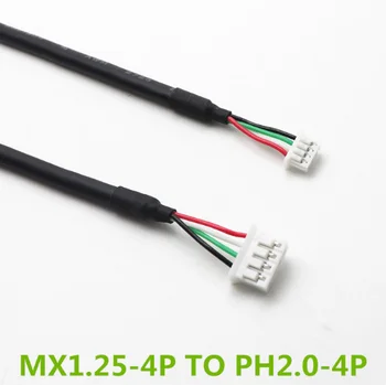 PH2.0-4P к MX1.25-4P USB-4-жильный экранированный кабель для передачи данных.