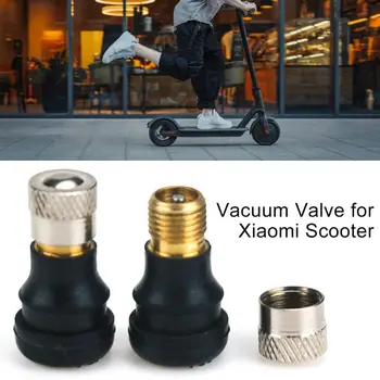 2 шт. Аксессуары Для электрического скутера Газовый клапан Клапан шины Вакуумный клапан Бескамерная шина для электрического скутера Xiaomi M365